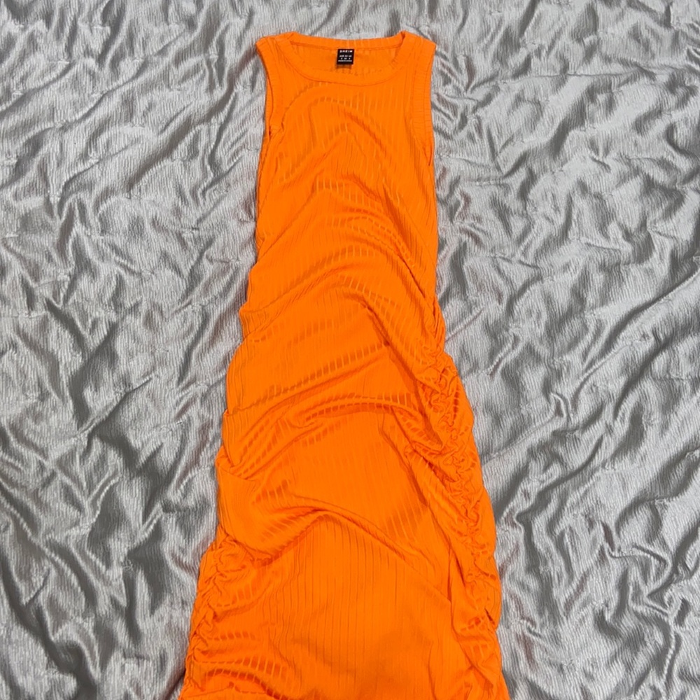 Everyday orange sundress
